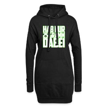 Legal - Hoodie-Kleid - Schwarz - Vorne
