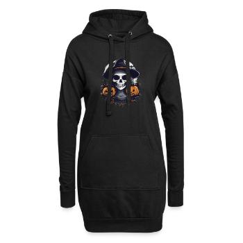 Des bonbons ou des bâtons? Cette chemise a les deux ! - Sweat-shirt à capuche long Femme - noir - Devant