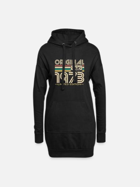 Original '73 Retro - Hoodie Dress - black