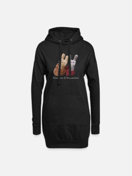 thumbnail Fienchen MariechenAnthra - Hoodie-Kleid - Schwarz