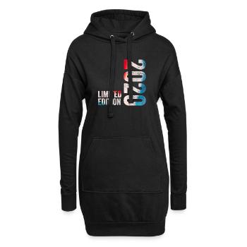 2020 Édition limitée Cadeau d’anniversaire 2020 - Sweat-shirt à capuche long Femme - noir - Devant