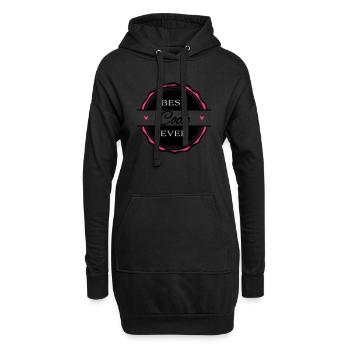 Best Cook ever - Hoodie-Kleid - Schwarz - Vorne