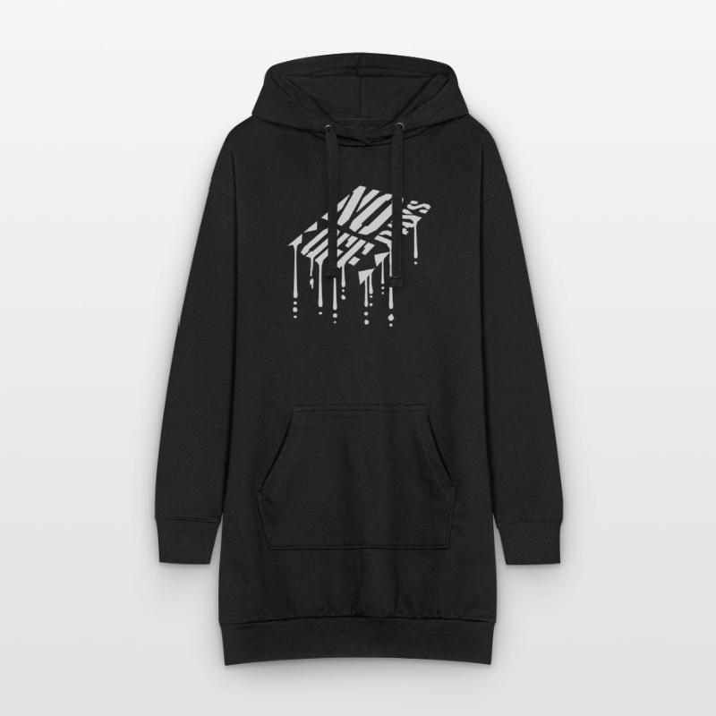 pas de jours de congé devis Sweat-shirt à capuche long Femme