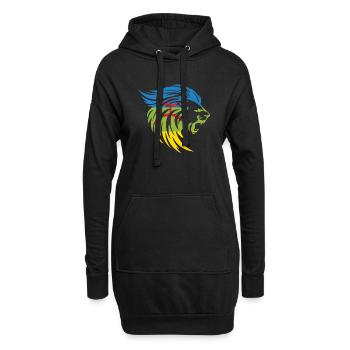 AMAZIGH SYMBOL BERBER Z IMAZIGHEN - Hoodie-Kleid - Schwarz - Vorne