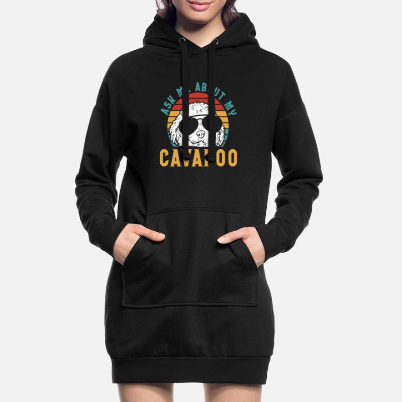 Cavapoo Cavoodle Capoodle Dog Hoodie Dress