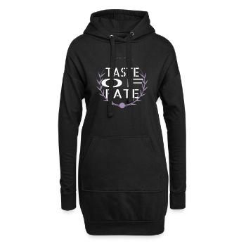 culinary inspiration fun serendipity present - Hoodie-Kleid - Schwarz - Vorne