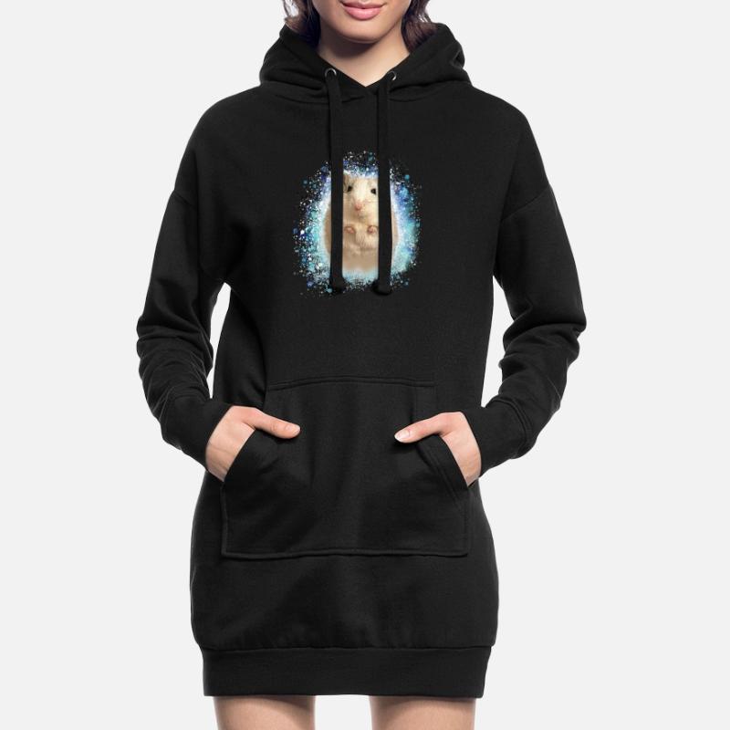 Springmaus,maus,graffiti,malerei,spitzmaus Hoodie-Kleid