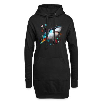 White Shark - Hoodie-Kleid - Schwarz - Vorne