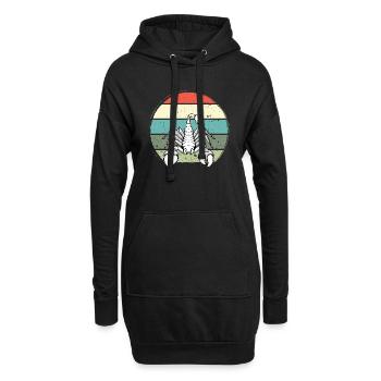 Scorpio Zodiac Vitange Skorpion Tierkreis - Hoodie-Kleid - Schwarz - Vorne