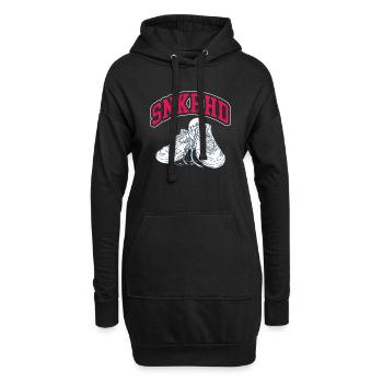 Funny Sneakerhead - Chaussures de sport Chaussures de course - Sweat-shirt à capuche long Femme - noir - Devant