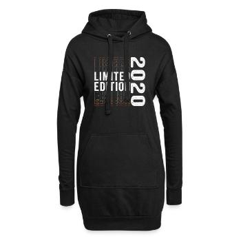 Limitierte Auflage 2020 - Tolle Retro zum 3. Geburtstag - Hoodie-Kleid - Schwarz - Vorne