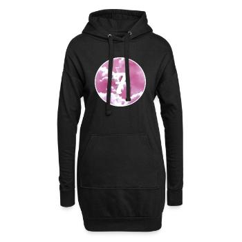 4EF00A83 8E69 4DC8 8A7D 1398B5C40235 - Hoodie-Kleid - Schwarz - Vorne