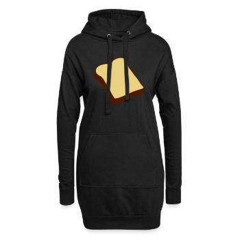 Toast - Hoodie-Kleid - Schwarz - Vorne