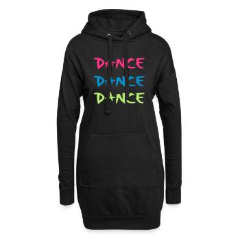 Dance - Hoodie-Kleid - Schwarz - Vorne