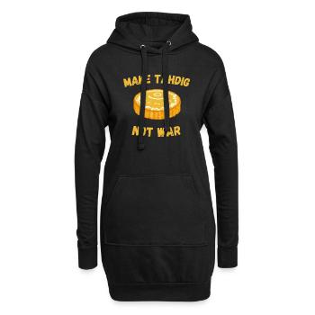 Tahdig plat de riz persan drôle de dicton - Sweat-shirt à capuche long Femme - noir - Devant