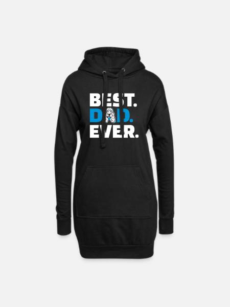 Cocker Spaniel - Hoodie Dress - black