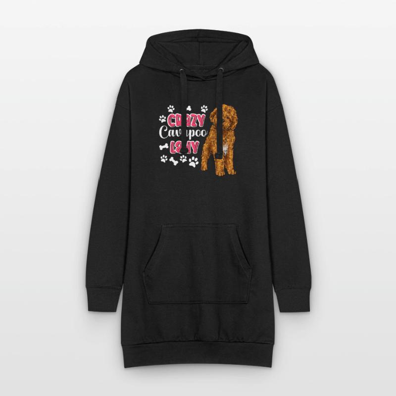 Cavapoo Cavoodle Capoodle Dog Hoodie Dress
