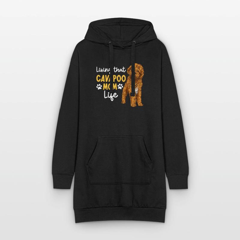 Cavapoo Cavoodle Capoodle Dog Hoodie Dress
