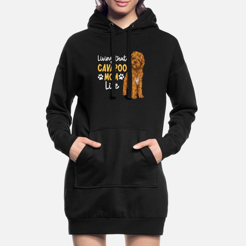 Cavapoo Cavoodle Capoodle Dog Hoodie Dress