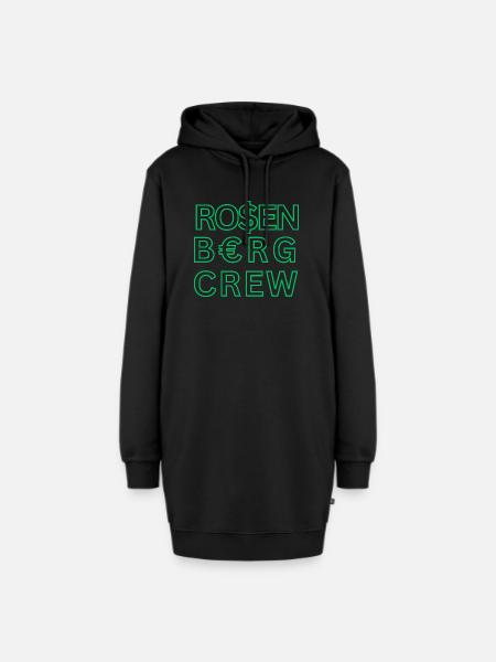 Rosenberg Crew - Hoodie-Kleid - Schwarz