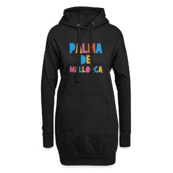 Palma de Mallorca - Balearen - Spanien - Spain - Hoodie-Kleid - Schwarz - Vorne