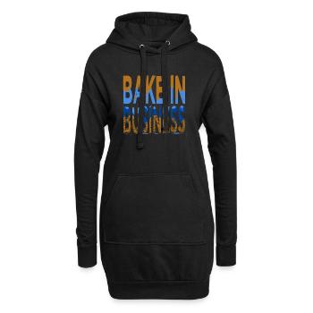 bday food prep cook present birthday present idea - Hoodie-Kleid - Schwarz - Vorne