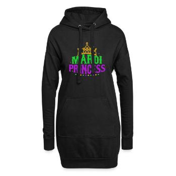 Mardi Princess Party BeadsParade - Hoodie Dress - black - Front