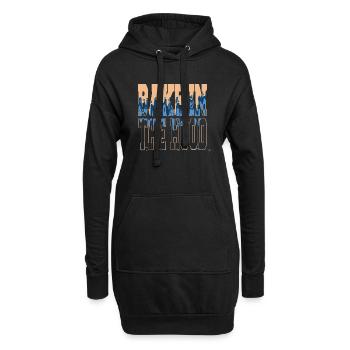 pampered chef cook cool chef curry happy - Hoodie-Kleid - Schwarz - Vorne