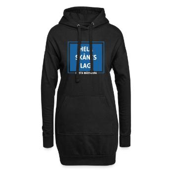 Toute l’équipe Skåne Malmö - Sweat-shirt à capuche long Femme - noir - Devant