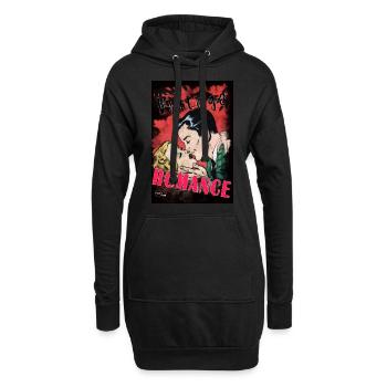 VINTAGE ROMANCE 4 von Yume Origins - Hoodie-Kleid - Schwarz - Vorne