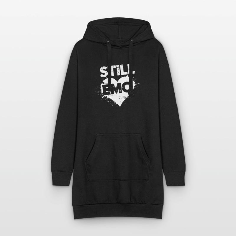 Still Emo! Emo Goth Alternative Hoodie-Kleid