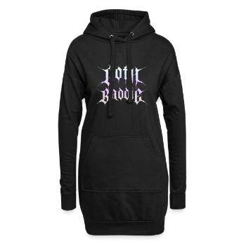 Méchant gothique ! Gothique Fille Gothique Esthétique - Sweat-shirt à capuche long Femme - noir - Devant