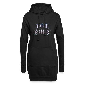 Emo Baddie! Emo Aesthetic Goth - Hoodie-Kleid - Schwarz - Vorne