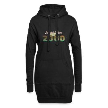 25e anniversaire édition limitée (SCR) 05/2000 - Sweat-shirt à capuche long Femme - noir - Devant