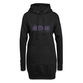 Génial depuis 1964 - Sweat-shirt à capuche long Femme - noir - Devant