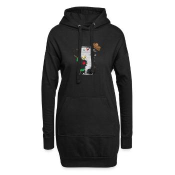 Awesome Tornado & Storm Chaser Severe Weather - Hoodie Dress - black - Front