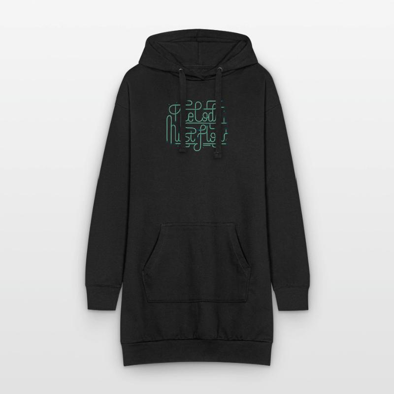 Le code du développeur du codeur de programmation doit circuler Sweat-shirt à capuche long Femme