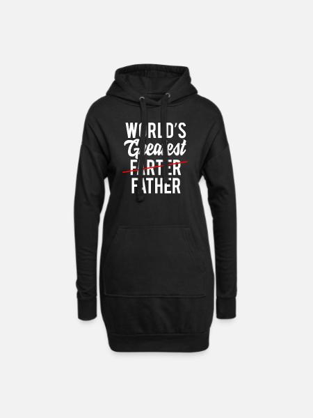 Worlds Greatest Farter Father - Luvklänning - svart
