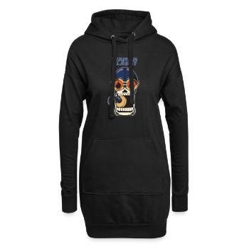 Wanna Clash Arena Royale Clans - Hoodie-Kleid - Schwarz - Vorne