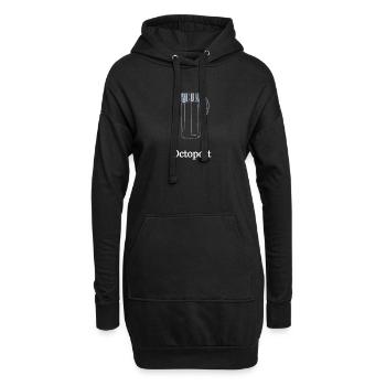 KorpoUniversum - Octopott - Hoodie-Kleid - Schwarz - Vorne