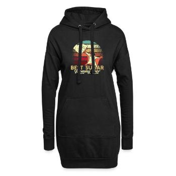 Best Mom Ever Sugar Glider Sugar Mommy Pet Lover - Sweat-shirt à capuche long Femme - noir - Devant