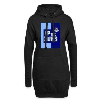 Dublin - Hoodie-Kleid - Schwarz - Vorne