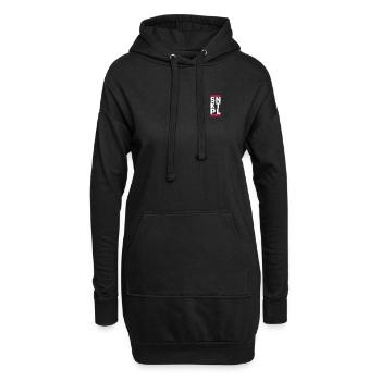 SNKTPL Berlin St. Pauli Sankt Pauli Geschenk - Hoodie-Kleid - Schwarz - Vorne