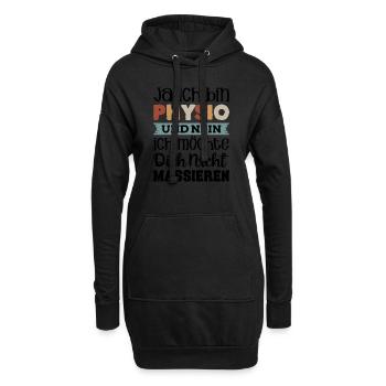 Physiotherapeuten Physiotherapeut Physios Physioth - Hoodie-Kleid - Schwarz - Vorne