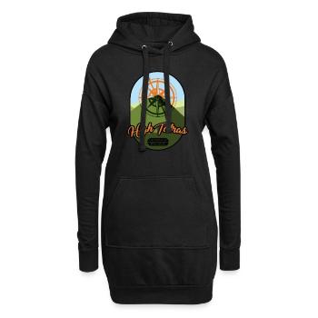 Hohe - Slowakei, Polen - Hoodie-Kleid - Schwarz - Vorne