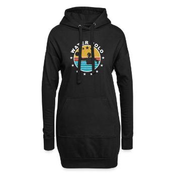 Water Polo Cadeau Sports Water Polo - Sweat-shirt à capuche long Femme - noir - Devant