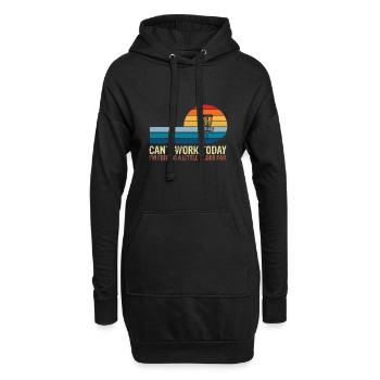 Les arbres de disc golf ne se soucient pas de vos sentiments - Sweat-shirt à capuche long Femme - noir - Devant