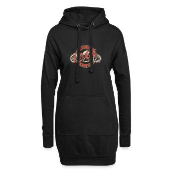Je ne suis pas vieux, je suis classique. Légendaire depuis 1966. - Sweat-shirt à capuche long Femme - noir - Devant