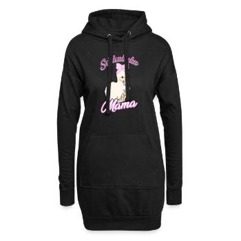 Seidenhühner japanisches Seidenhuhn Hühnerhalter - Hoodie-Kleid - Schwarz - Vorne