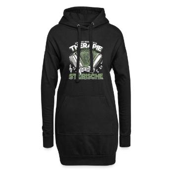 Steirische Harmonika Ziachorgl Quetschn Steiermark - Hoodie-Kleid - Schwarz - Vorne